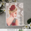 Picket Fence Studios 4"X6" Stamp Set-Iconic Beauty Theresa IB-101