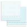 Stamperia Backgrounds Double-Sided Paper Pad 12"X12" 10/Pkg-Baby Dream Blue, Day Dream SBBL106