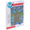 Pencil Works Color By Number Kit 9"X12"-Colorful Turtle - 91845