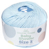 Aunt Lydia's Baby Shower Crochet Thread Size 3-Icy Blue 173-4310