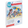 Pencil Works Color By Number Kit 12"X9"-Summer Paws 91847