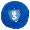 3 Pack Aunt Lydia's Baby Shower Crochet Thread Size 3-Crayon Blue 173-4160