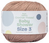 3 Pack Aunt Lydia's Baby Shower Crochet Thread Size 3-Dark Dogwood 173-8820 - 073650057397