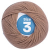 3 Pack Aunt Lydia's Baby Shower Crochet Thread Size 3-Dark Dogwood 173-8820