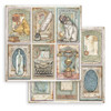 Stamperia Double-Sided Paper Pad 8"X8" 10/Pkg-Lady Vagabond Lifestyle, 10 Designs/1 Ea SBBS49