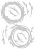 Sizzix Thinlits Dies By Tim Holtz-Funky Wreath - 664434 Sizzix Thinlits Dies By Tim Holtz-Funky Wreath - 664434