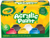 2 Pack Crayola Acrylic Paint Set 2oz 6/Pkg-20-1997 - 071662319977
