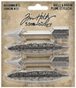 2 Pack - Idea-Ology Metal Adornments 4/Pkg-Quill & Arrow - TH94220 - 040861942200