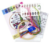 3 Pack - Design Works Counted Cross Stitch Kit 4" Round-Wine (14 Count) - DW7059 - 021465070599 3 Pack - Design Works Counted Cross Stitch Kit 4" Round-Wine (14 Count) - DW7059 - 021465070599