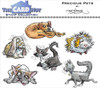 The Card Hut Clear Stamps 4"X6" By Mark Bardsley-Wild World Preciouse Pets MBWWPP