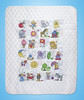 Design Works Stamped Quilt Cross Stitch Kit 34"X43"-ABC Fun DW7103