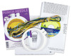 3 Pack - Design Works Punch Needle Kit 3.5" Round-Sunrise - DW251 - 021465002514