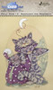 The Card Hut Clear Stamps 6"X4" By Linda Ravenscroft-Crazy Cats Moonlight & Moonbeam LRCC013