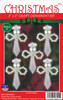 Design Works Beaded Ornament Kit 2"X3" Set of 10-Crystal Angels - DW6241