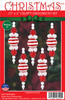 Design Works Beaded Ornament Kit .75"X3" Set of 10-Peppermint Drop DW6240