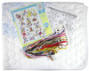 Design Works Stamped Quilt Cross Stitch Kit 34"X43"-Nursery Rhymes DW7100 - 021465071008
