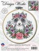 Design Works Counted Cross Stitch Kit 8" Round-Racoon (11 Count) - DW7047 Design Works Counted Cross Stitch Kit 8" Round-Racoon (11 Count) - DW7047