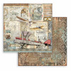 Stamperia Double-Sided Paper Pad 6"X6" 10/Pkg-Sir Vagabond Aviator SBBXS18
