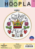 Design Works Counted Cross Stitch Kit 4" Round-Queen (14 Count) DW7061
