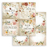 Stamperia Double-Sided Paper Pad 8"X8" 10/Pkg-Garden Of Promises, 10 Designs/1 Each SBBS59