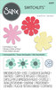 Sizzix Switchlits Embossing Folder By Kath Breen-Detailed Blooms 665877