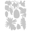 Sizzix Thinlits Dies By Tim Holtz 11/Pkg-Modern Floristry 665853