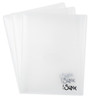 Sizzix Plastic Storage Envelopes 3/Pkg By Tim Holtz-For Embossing Folders 665500