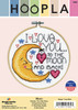 Design Works Counted Cross Stitch Kit 4" Round-Moon (14 Count) - DW7064