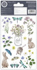 Craft Consortium Rub-On Transfers 2/Pkg-Wildflower Meadow - CRUBT002