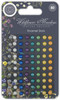 Craft Consortium Adhesive Enamel Dots 80/Pkg-Wildflower Meadow CADOT021