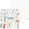 10 Pack Once Upon A Time Double-Sided Cardstock 12"X12"-#07 P13ONC07 - 59046193208615904619320861