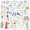 10 Pack Once Upon A Time Double-Sided Cardstock 12"X12"-#07 P13ONC07