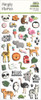 3 Pack Into The Wild Puffy Stickers 41/PkgINT17622