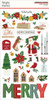 3 Pack Hearth & Holiday Chipboard Stickers 6"X12"HEHO8216