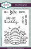 Creative Expressions 6"X4" Clear Stamp Set By Sam Poole-Bee-You-Tiful Beehive CEC996