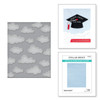 3 Pack Spellbinders Embossing Folder-Open Road Head In The Clouds SES028