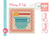 It's Sew Emma Stitch Cards 4/Pkg-Bee In My Bonnet Set L By Lori Holt - ISE463