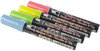 Uchida Bistro Chalk Marker 6mm Point Set 4/Pkg-Fluorescent Blue, Red, Green & Yellow - 480-4A Uchida Bistro Chalk Marker 6mm Point Set 4/Pkg-Fluorescent Blue, Red, Green & Yellow - 480-4A