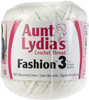 Aunt Lydia's Fashion Crochet Thread Size 3-White - 182-201 - 073650767388