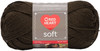 Red Heart Soft Yarn-Chocolate - E728-9344 - 073650771484