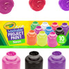 2 Pack - Crayola Washable Kids Paint 2oz 10/Pkg-Neon - 54-2390