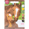 3 Pack Paint Works Paint By Number Kit 8"X10"-Pony & Mother 91119 - 088677911195