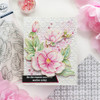 Pinkfresh Studio Die-Floral & Diamond Tiles Cover Plate PF150622