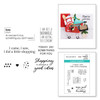 Spellbinders Clear Stamp Set By Becky Roberts-Shopping Run Sentiments -Add To Cart Too STP124 - 812062038576