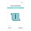 Spellbinders Etched Dies-U Stitched Alphabet S1086