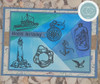 Craft Consortium A5 Clear Stamps-Adventure -CSTMP078