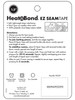 HeatnBond EZ Seam Iron-On Fusible Batting & Seam Tape-1.5"X15yd -Q2229