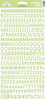 Doodlebug Alphabet Soup Puffy Stickers 6"X13"-Limeade - DASS-7396 Doodlebug Alphabet Soup Puffy Stickers 6"X13"-Limeade - DASS-7396