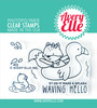 Avery Elle Clear Stamp Set 2"X3"-Make A Splash -AE2217