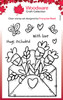 Woodware Clear Stamp 4"X6"-Singles Flower Envelope FRS929